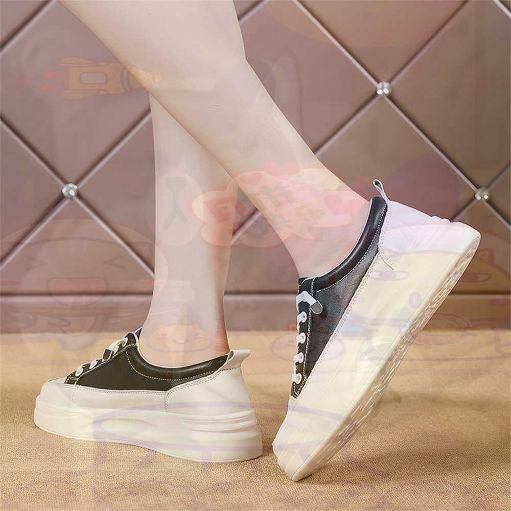 Luxury Lifestyle Goods - Lace-up Chunky Loafers Woman Skateboarding Sports