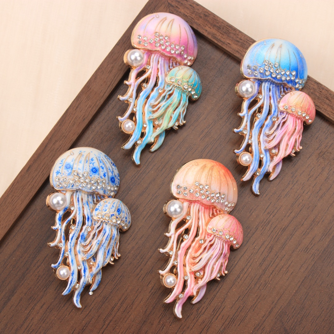 Luxury Lifestyle Beauty - Baroque-Style Luxurious and Beautiful Jellyfish Marine