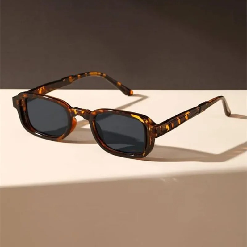 Luxury Zone - Luxurious Rectangle Sunglasses Women Oval Vintage