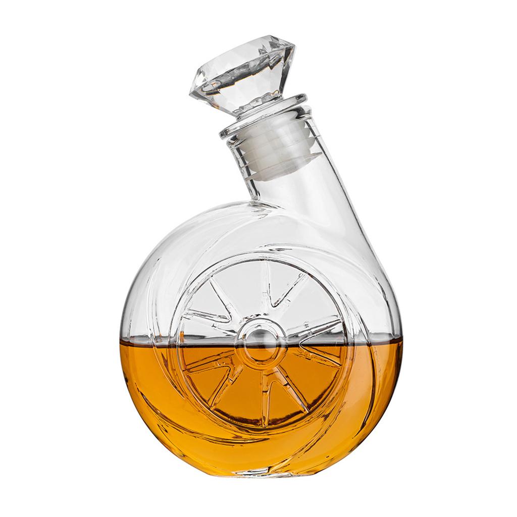 Crystal Wine Glass - Retro Style Wine Decanter Blower Shape