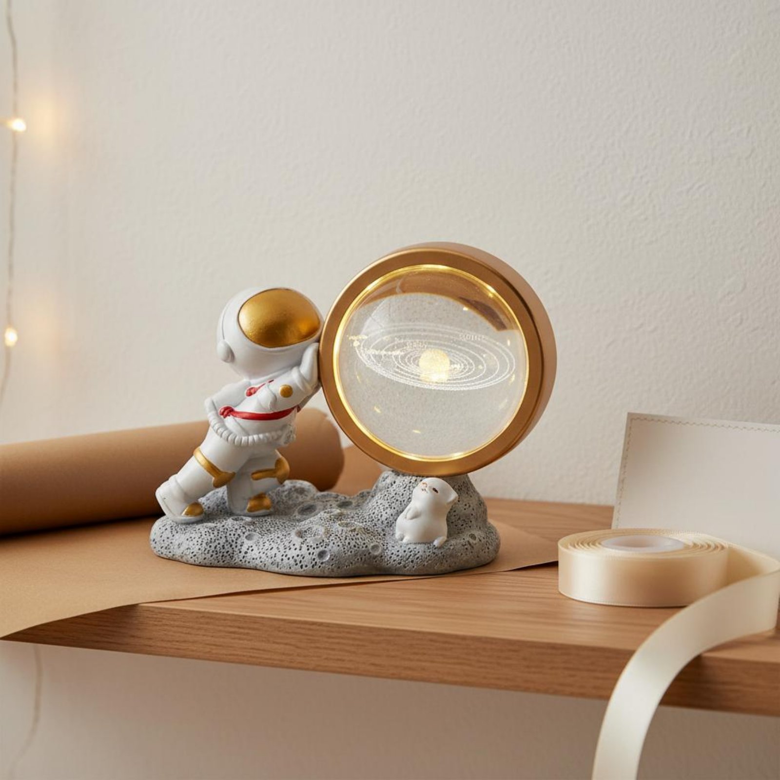 Astronaut Crystal Ball Lamp Bi - огляд і ціна Crystal Ball Decor