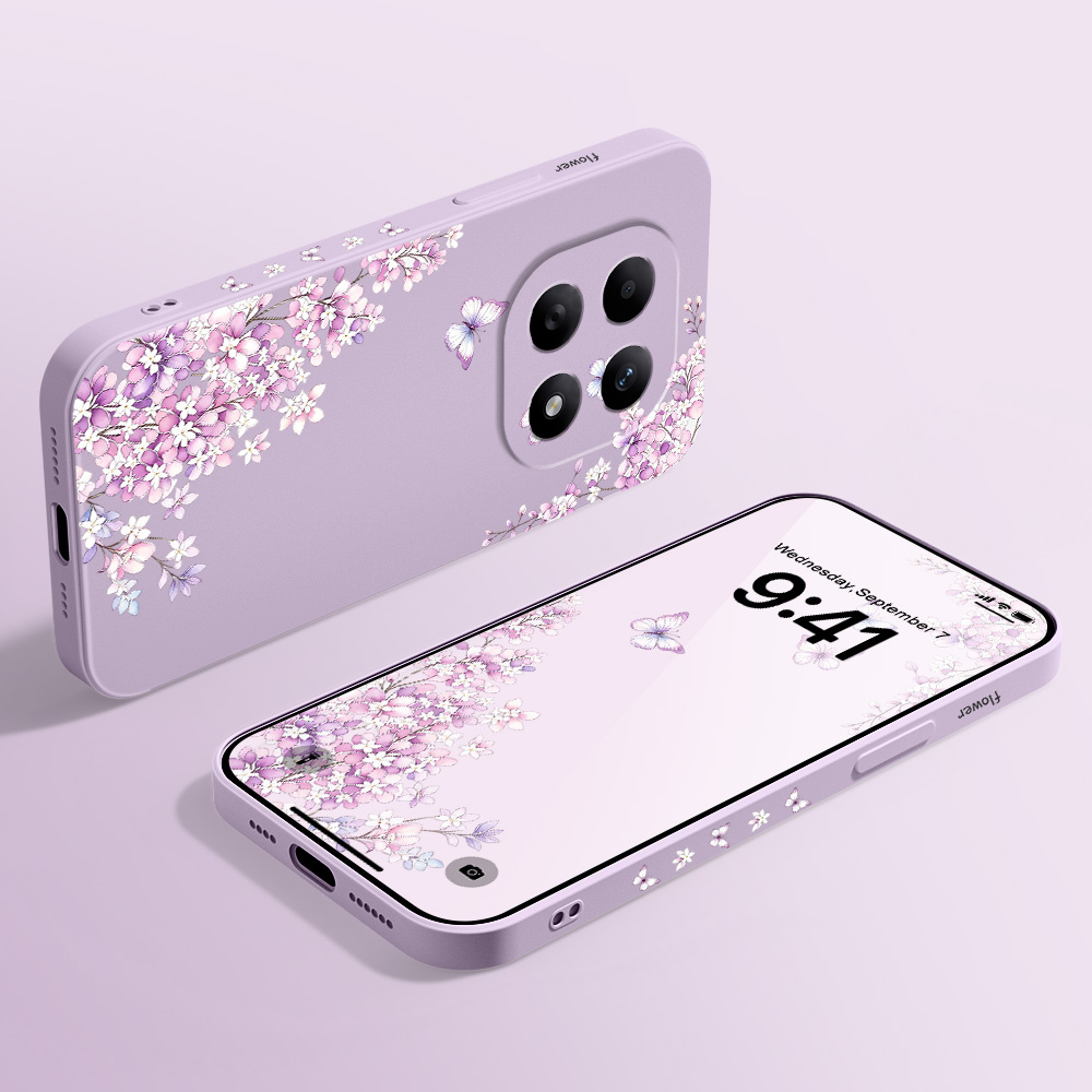 Violet Floral Phone Case For X - огляд і ціна Xiaomi Redmi Note 13