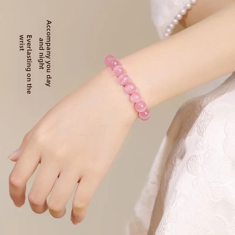 Pink Cat's Eye Stone Good Luck - огляд і ціна Luxury Lifestyle Goods