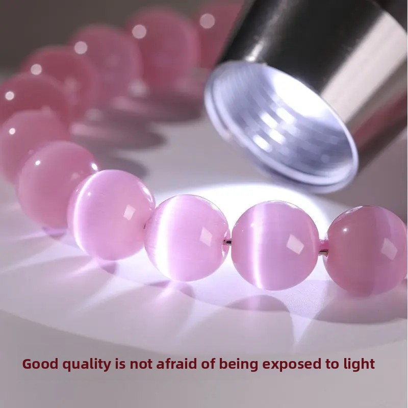 Pink Cat's Eye Stone Good Luck - огляд і ціна Luxury Lifestyle Goods