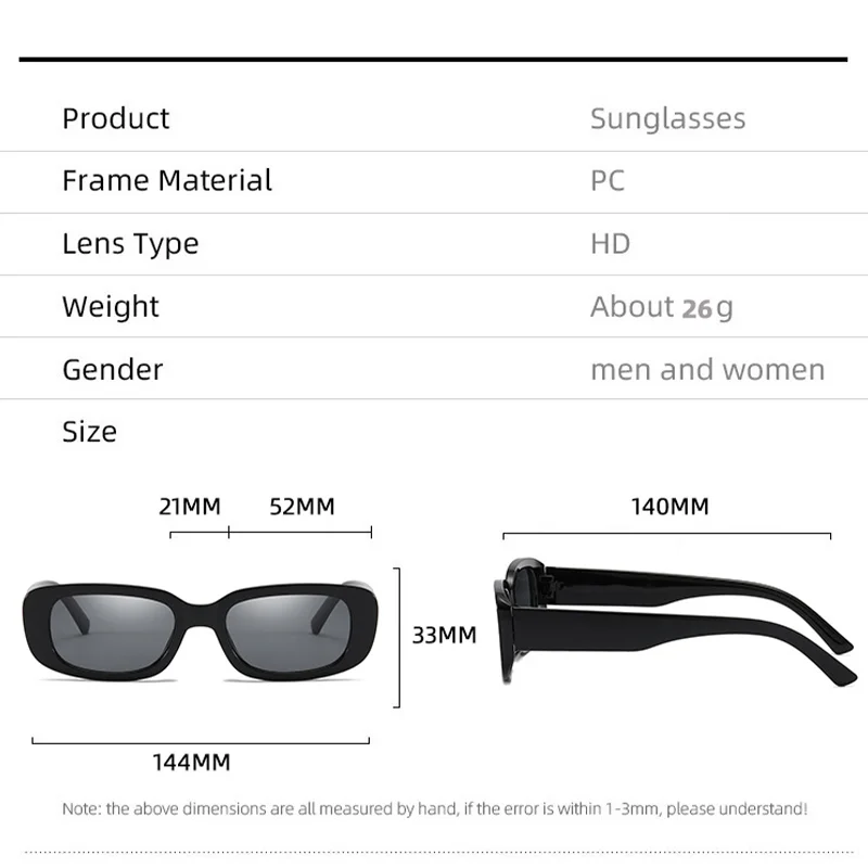 Vintage Small Square Sunglasse - огляд і ціна Luxury Zone