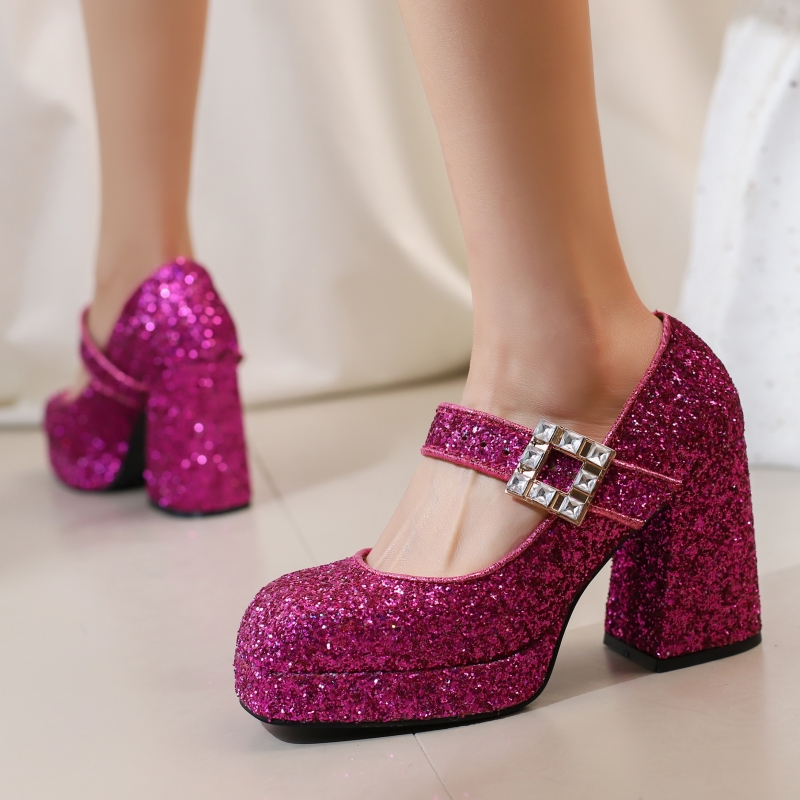 Women's Block High Heels Mary  - огляд і ціна Luxury Lifestyle