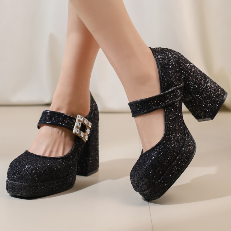 Women's Block High Heels Mary  - огляд і ціна Luxury Lifestyle