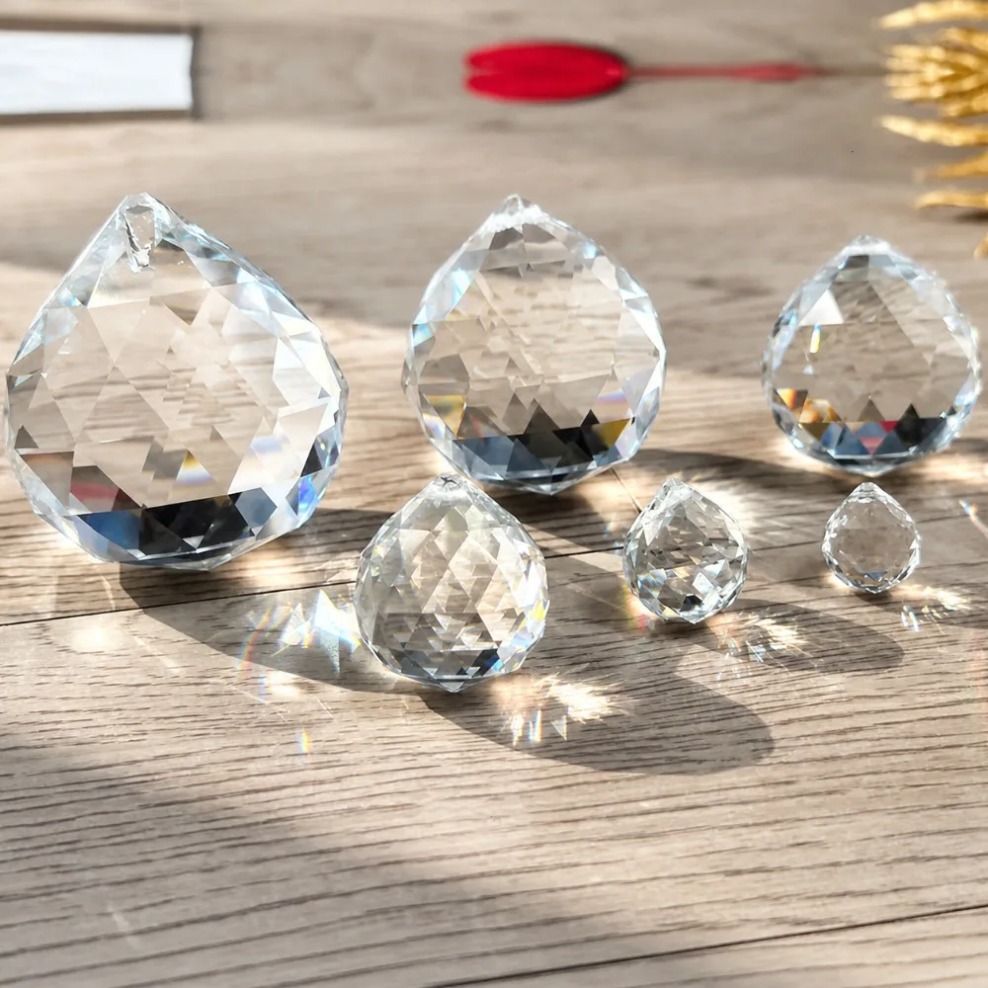 20/30/40/50/60mm Clear Crystal - огляд і ціна Crystal Ball Decor