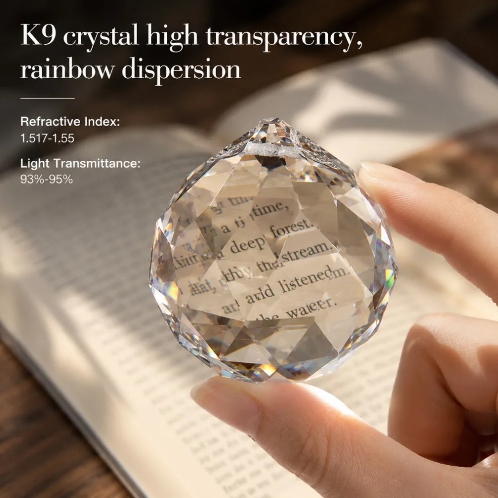 20/30/40/50/60mm Clear Crystal - огляд і ціна Crystal Ball Decor