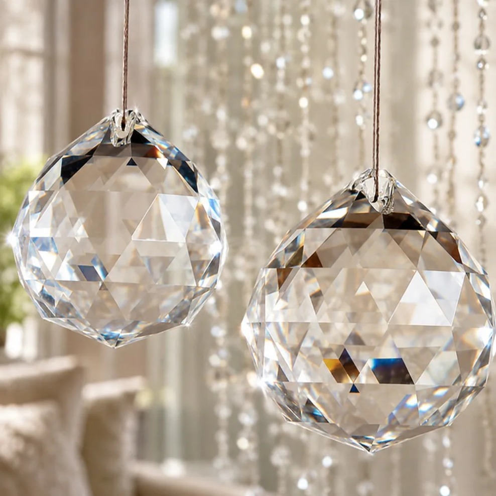 20/30/40/50/60mm Clear Crystal - огляд і ціна Crystal Ball Decor