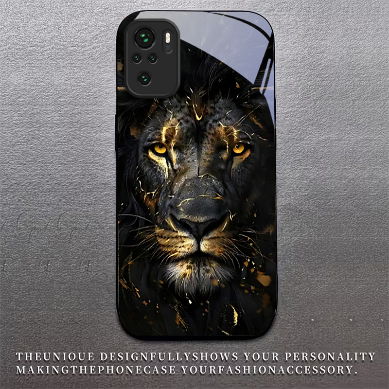 Lion With Golden Black Glass P - огляд і ціна Xiaomi Redmi Note 13