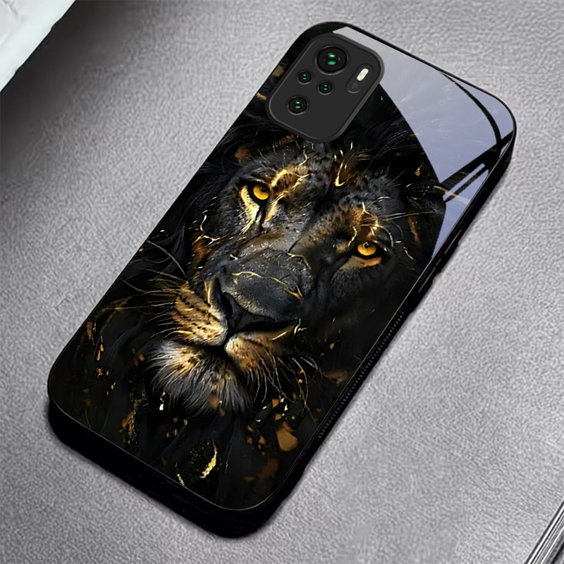 Lion With Golden Black Glass P - огляд і ціна Xiaomi Redmi Note 13