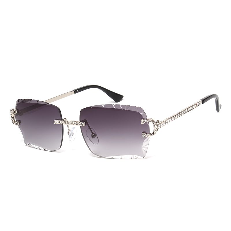 Fashion Rimless Square Sunglas - огляд і ціна Luxury Zone
