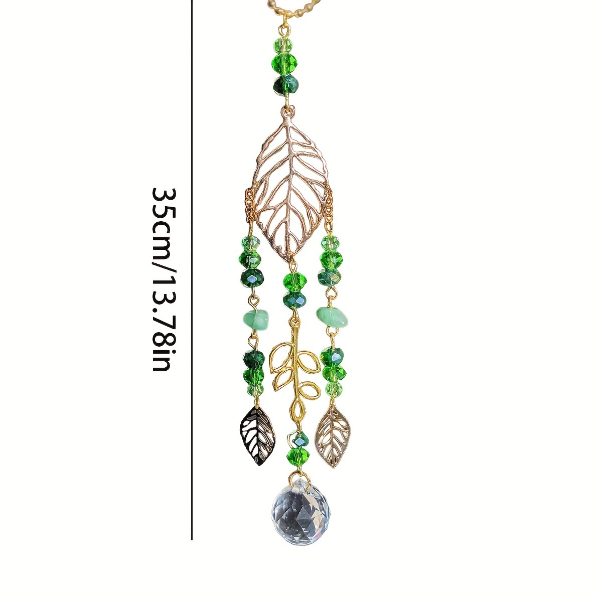 Green Crystal Suncatcher Hangi - огляд і ціна Crystal Ball Decor