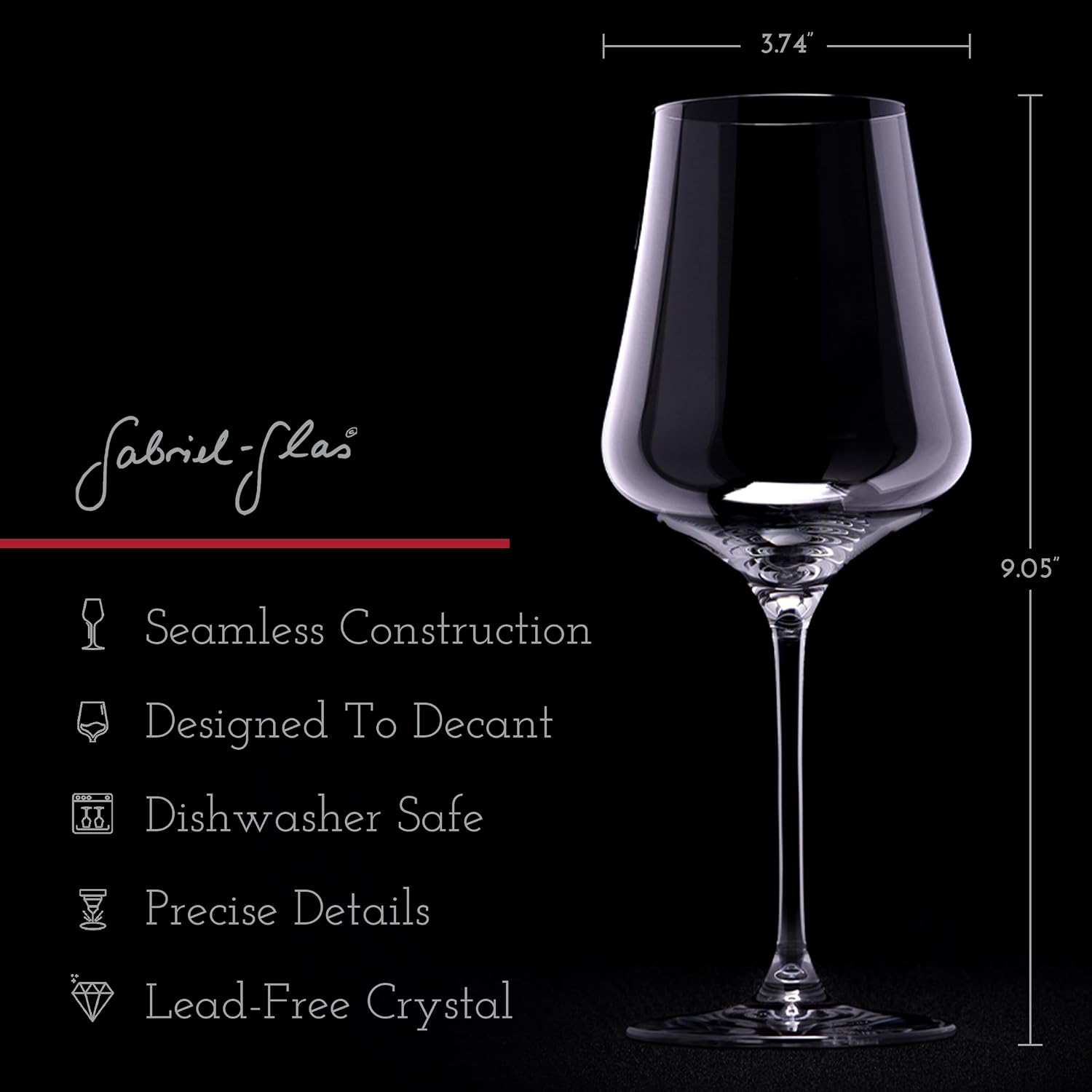 StandArt Crystal Wine Glasses, - огляд і ціна Crystal Wine Glass