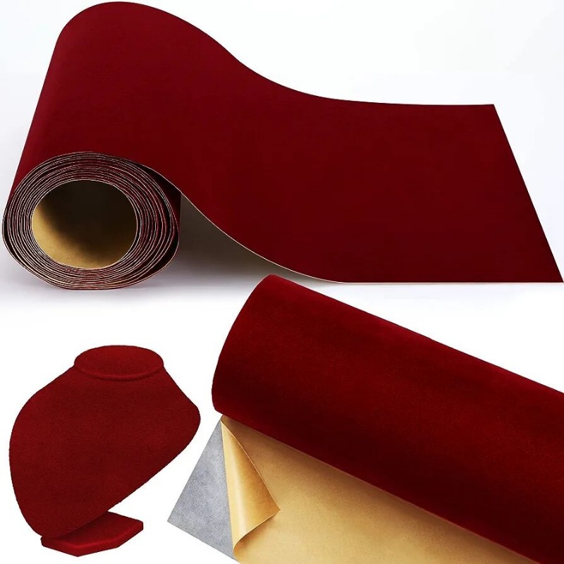 20cm/3m/5m/10m x 45cm Red Colo - огляд і ціна Velvet Jewelry Box