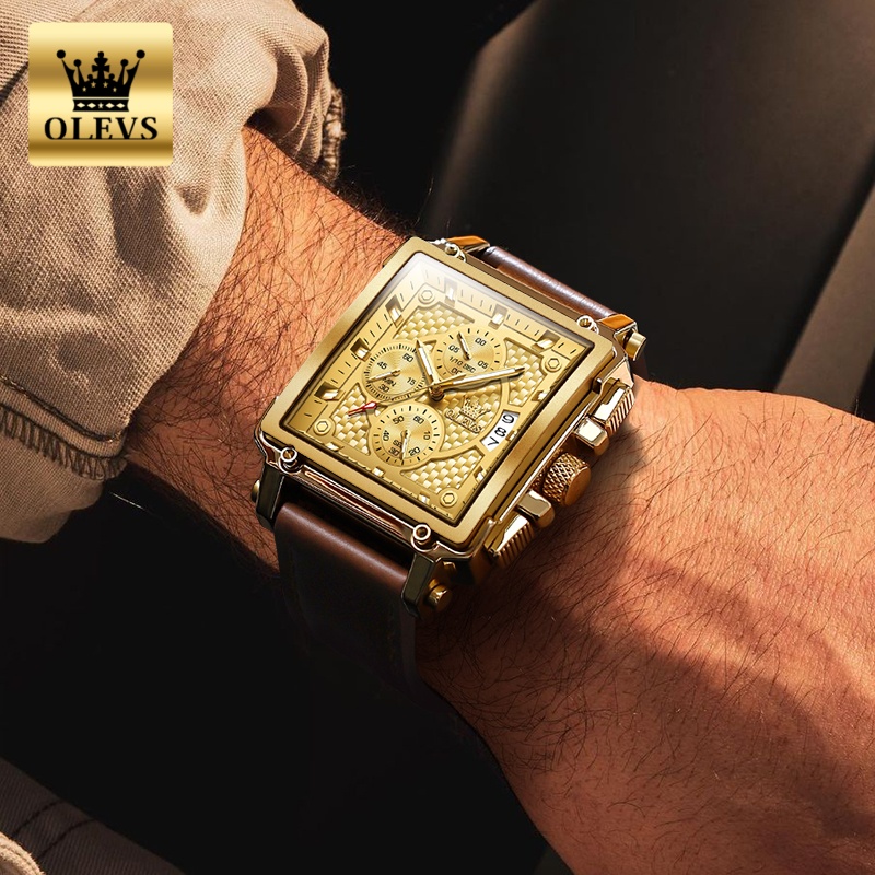 OLEVS Brand Mens Watches Water - огляд і ціна Luxury Zone