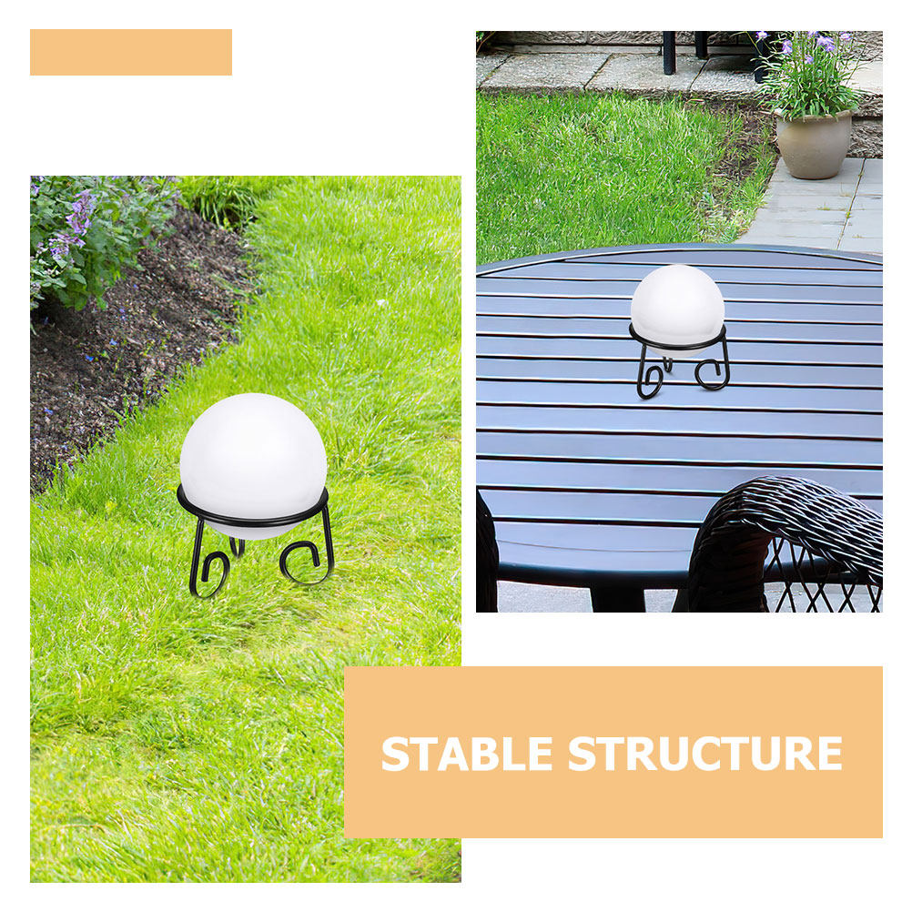 2Pcs Metal Gazing Ball Stand C - огляд і ціна Crystal Ball Decor