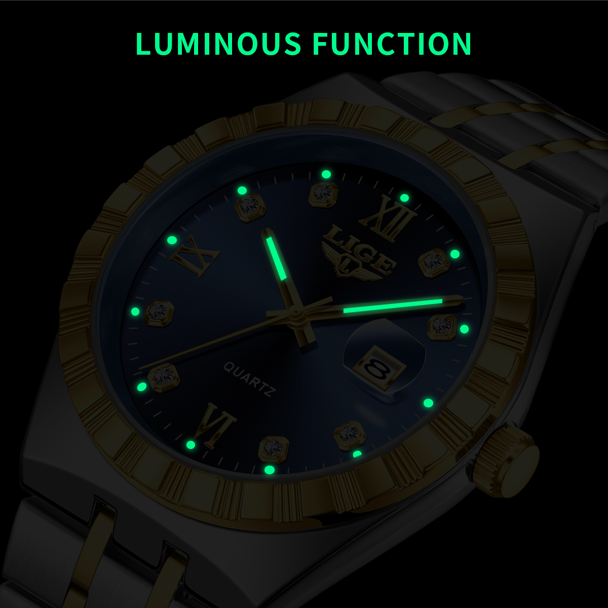 LIGE Business Men Watches Top  - огляд і ціна Luxury Zone